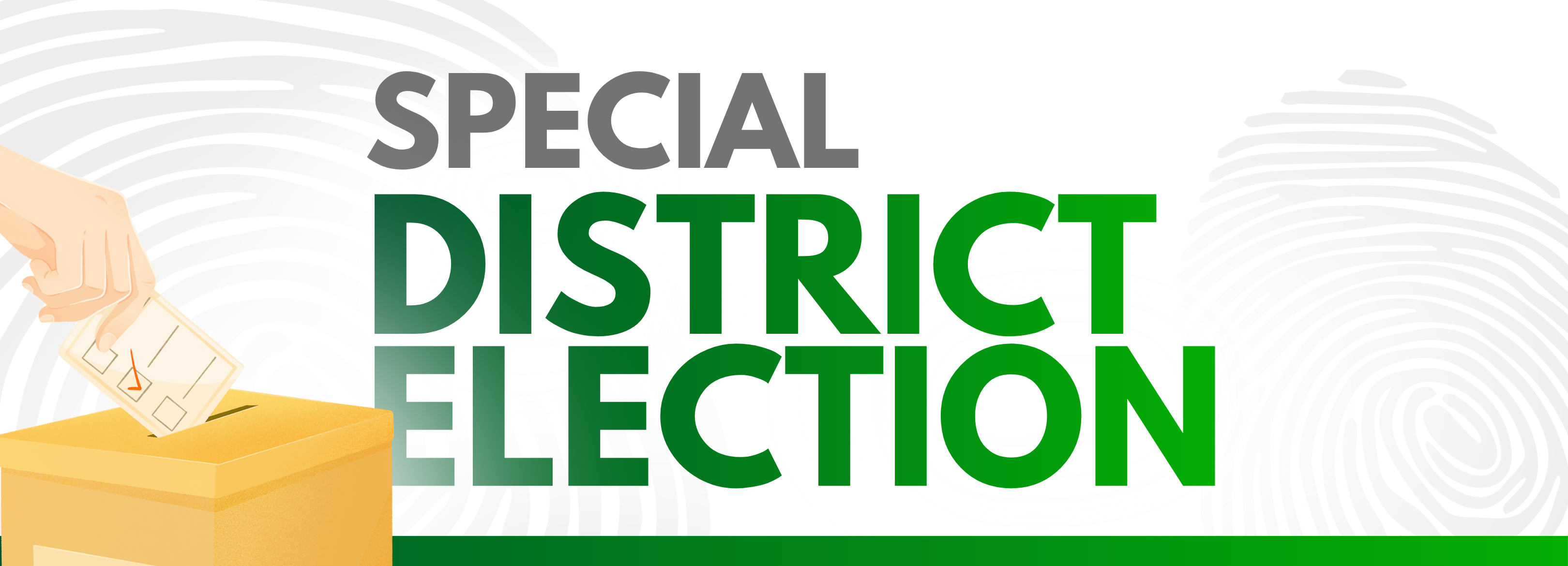 NOTICE OF SPECIAL DISTRICT ELECTION DISTRICT OF BAUNGON